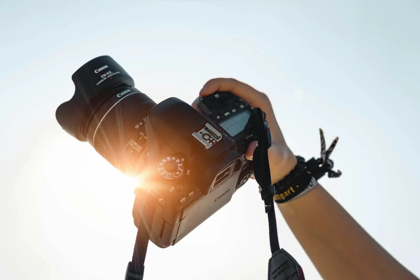 Photographer capturing a wedding moment